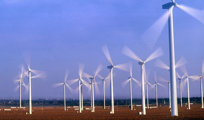 风力发电 清洁能源的绿色使者